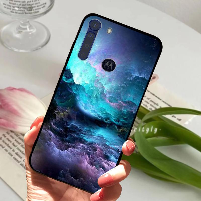 Phone Case For Moto One Fusion Plus Cover Marble Soft Silicone Protective Fundas for Motorola One Fusion Coque TPU Capas Fusion+