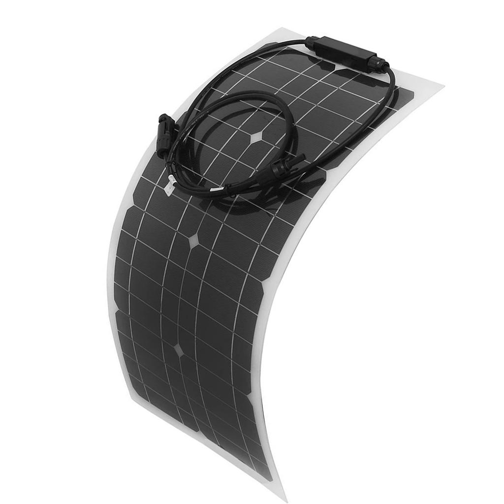 25W Portable Solar Panel Flexible Outdoor RV Boat Solar Panel Power Supply