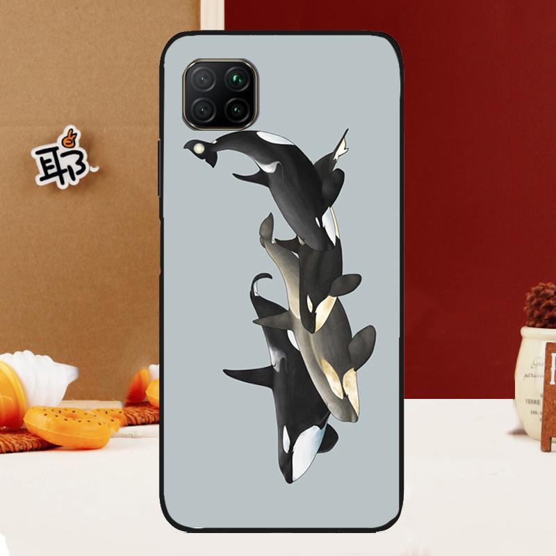 

Orcas Killer Whales For Huawei Nova 10 9 SE 3i 7i 8i 11i 12i Y60 Y61 Y70 Y72 Y73 Y90 Y91 P20 P30 P40 Lite Case Huawei Nova 8i