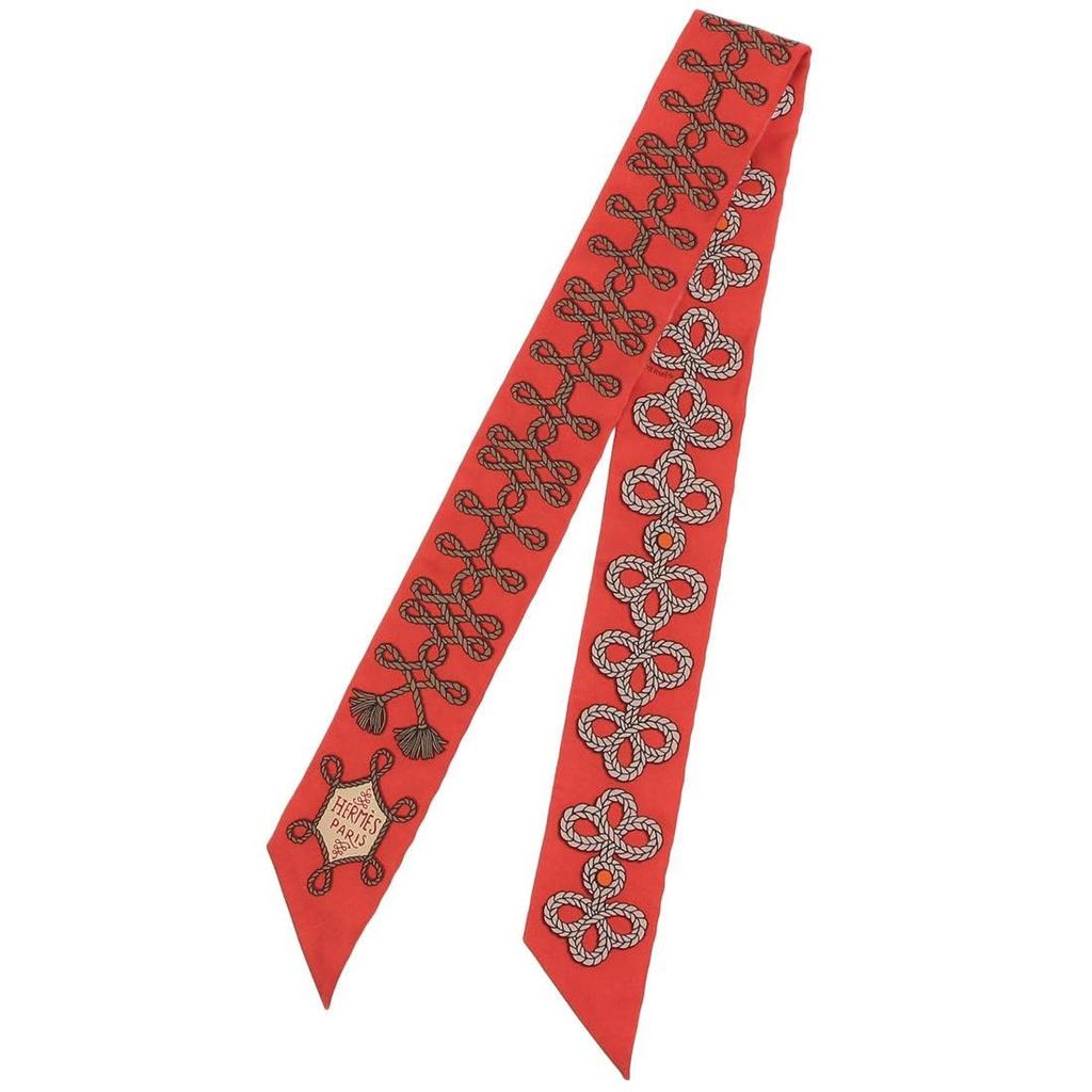 Scarf Bandana Twilly Multicolor Red H063698 S 04 [Hermes] Women's [Item]