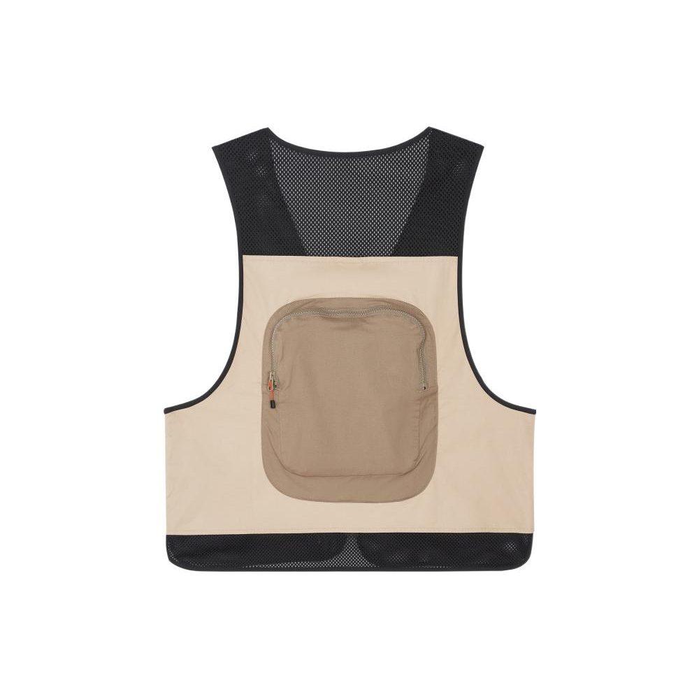New Balance Vests Men's Khaki V Neck Moderate Workwear MV21500-MDY