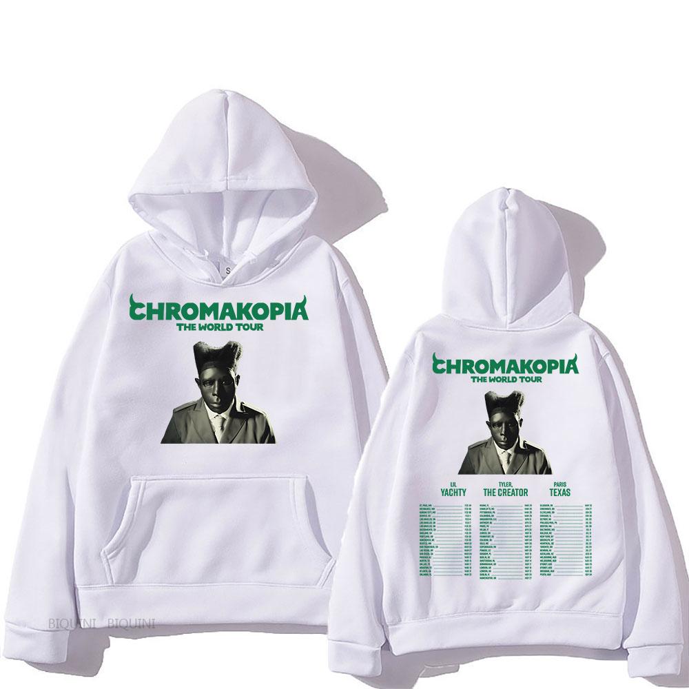 Chromakopia The World Tour 2025 Hoodies Rapper Tylerr The Creator Printing Sweatshirts for Winter Unisex Hoody