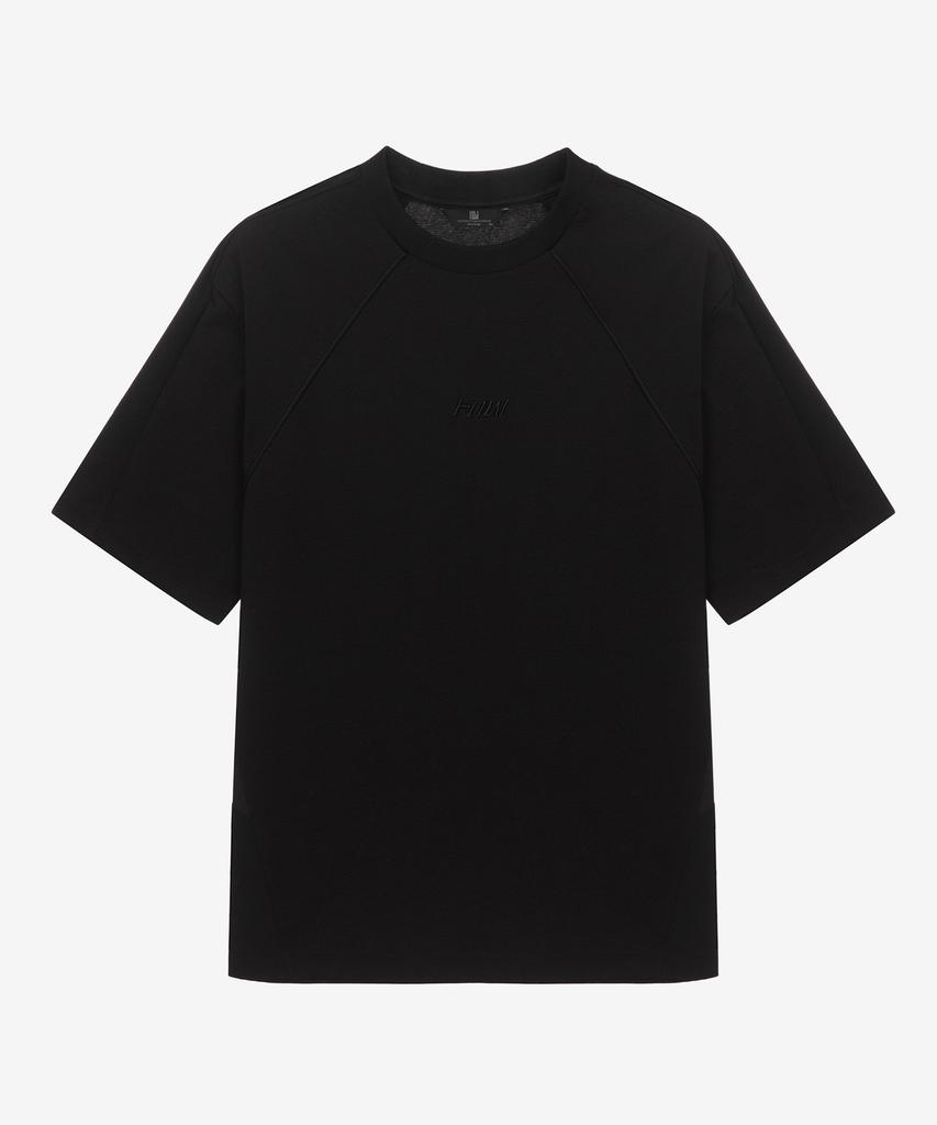 MINDBRIDGE Woven Mix Cutout Semi-Oversized T-Shirt Myts3142