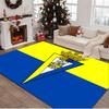 1PC rug Cadiz Cf Badge Design Carpet, Chair Rug,Area Rug for Office Bedroom living rooms bedroom, Doormat decor Christmas fan gifts