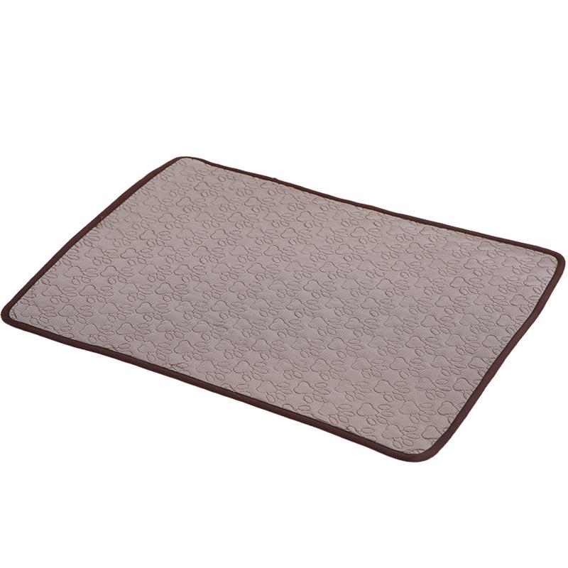 Non-Slip Summer Cooling Ice Pad for Pets: Ice Silk Sofa Cushion for Dogs and Cats