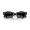 Ray-Ban Zena Unisex Sunglasses Havana Frame Dark Green Lenses 52mm 0RB4430F Full Fitting Classic Eyewear