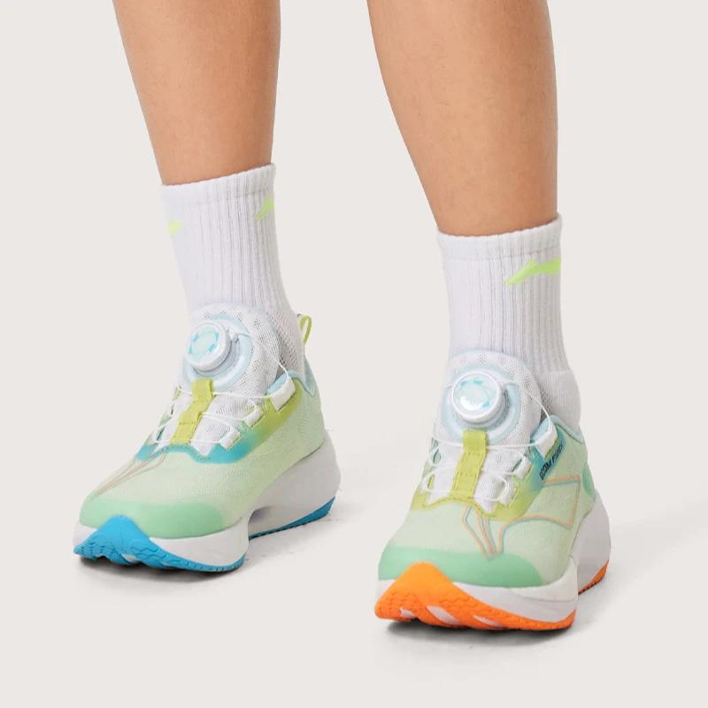 Li Ning Kids Ultra Light 21 Mesh Fashion Comfortable Simple Versatile Shock Absorbing Breathable Rebound Low Top Running Shoes YKFU012-41