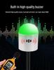 Waterproof LED Magnetic Hemisphere Signal Light: 3-Color, 12V/24V Indicator for Machines