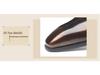 2025 Men's Pointed Toe Buckle Low-Heel Leather Shoes - Large Size Gentleman Style