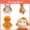 Adorable Curious George Plush Toy For Kids Soft And Cuddly Stuffed Animal Doll