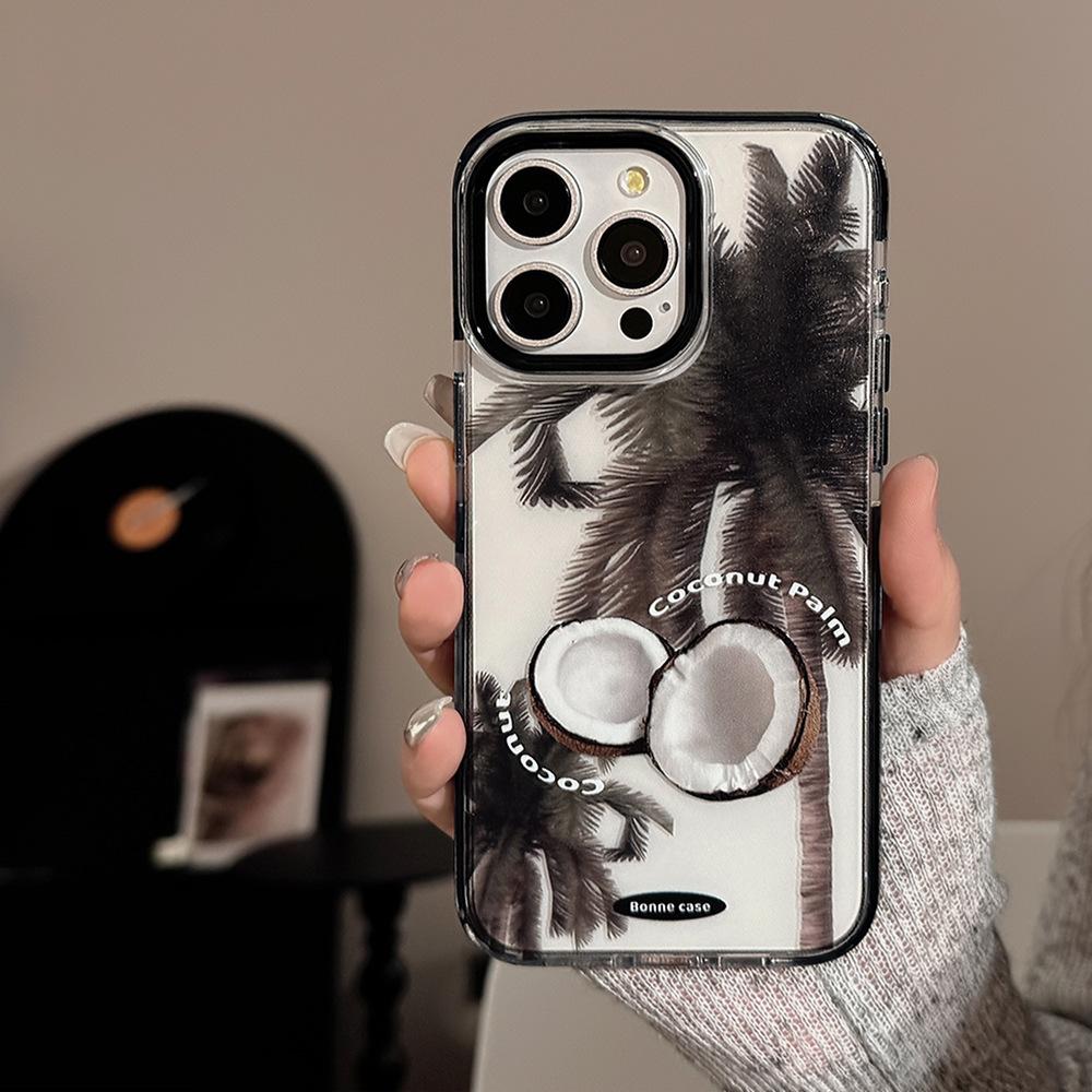 

Чехол для телефона из кокосовой пальмы 14