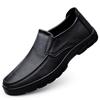 Men's Shoes 2025 Summer New Fashion Go Out Soft-soled Work Dad Shoes Men's Non-slip One-pedal Casual Leather Shoes