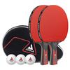Table Tennis Set - Joola - Duo Carbon - Carbon Rackets - 3 Balls - Mixed Adults