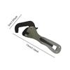 Adjustable Wrench Heavy Duty Spanner Compact Hand Tool for Nuts and Bolts 5/16" to 3/4" Accessories