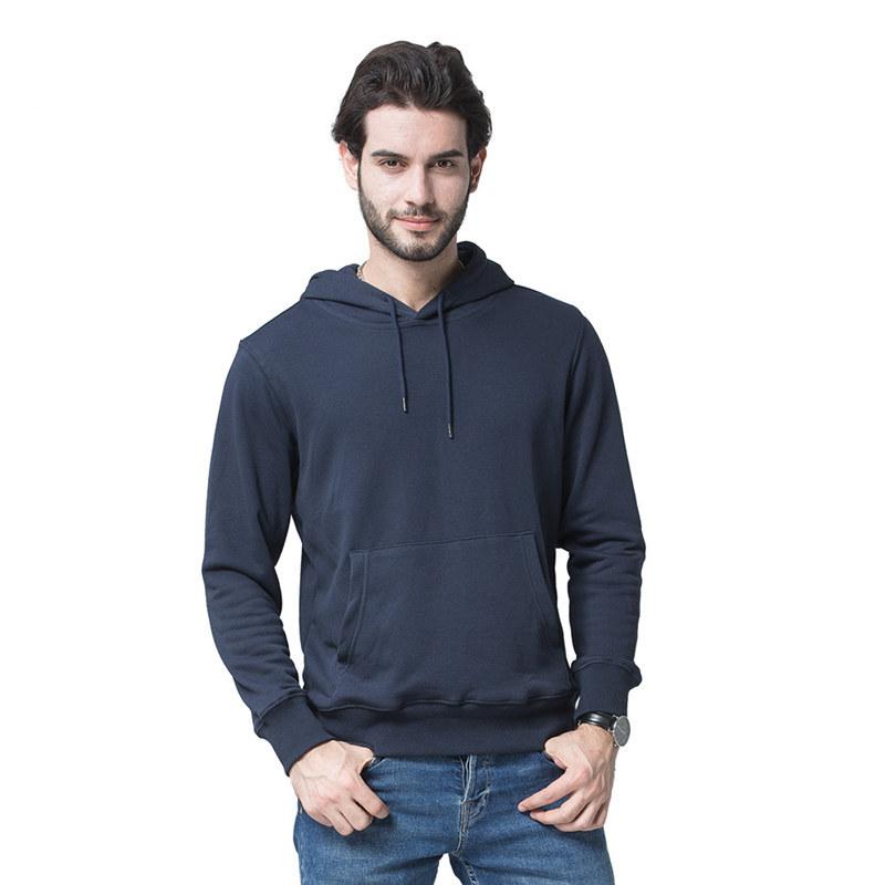 Solid Color Men Hoodies Mens Sweatshirt Fashion Streetwear Casual Men's Loose Breathable Pullovers