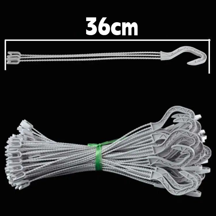 

10PCS 36/39/50CM Flower Pots Hanging Plant Pots Hanger Hook Basin Hanger Garden Basket Holder Hanging Chains Garden Accessories