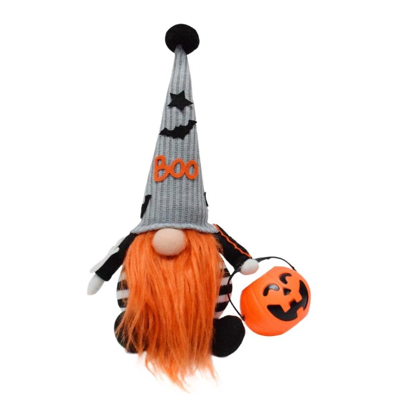 

Soft Flannel Halloween Figurine 32Cm Tall Goblin Ornament For Shelf Desk Decorations And Gift 1