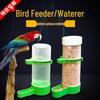 Automatic Bird Drinking Fountain & Feeder Cup for Parrots, Finches, and Songbirds