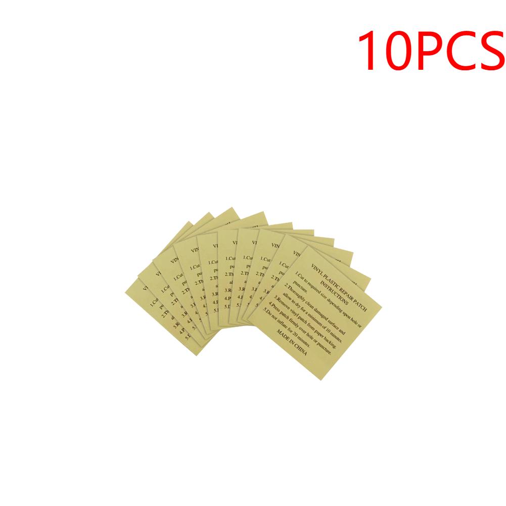 10-100pcs Pool Liner Repair Kit Underwater Repair Kit Sturdy Waterproof Air Mattress Patch Self Adhesive Pvc Inflatable Repair