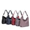 Trendy First-Layer Cowhide Bag Women'S Shoulder Underarm Messenger Bag Casual Fringed Mommy Bag Genuine Leather Women'S Bag