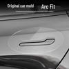 Tesla Model Y/Refreshed Model 3 Door Bowl Protector Film - Transparent Anti-Scratch TPU Handle Surround.