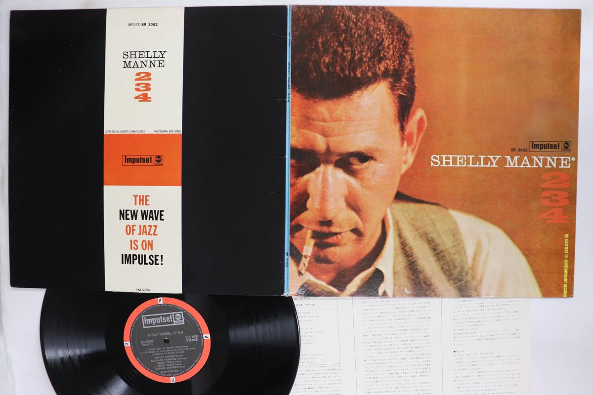LP Record SHELLY MANNE  2 3 4 SR3062 IMPULSE 1970 Japan Jazz Used