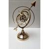 Zlatý povrch Hliník Armillary Vintage Stolní koule Globus Armillary Marine 11palcový ručně vyráběný dekorativní glóbus
