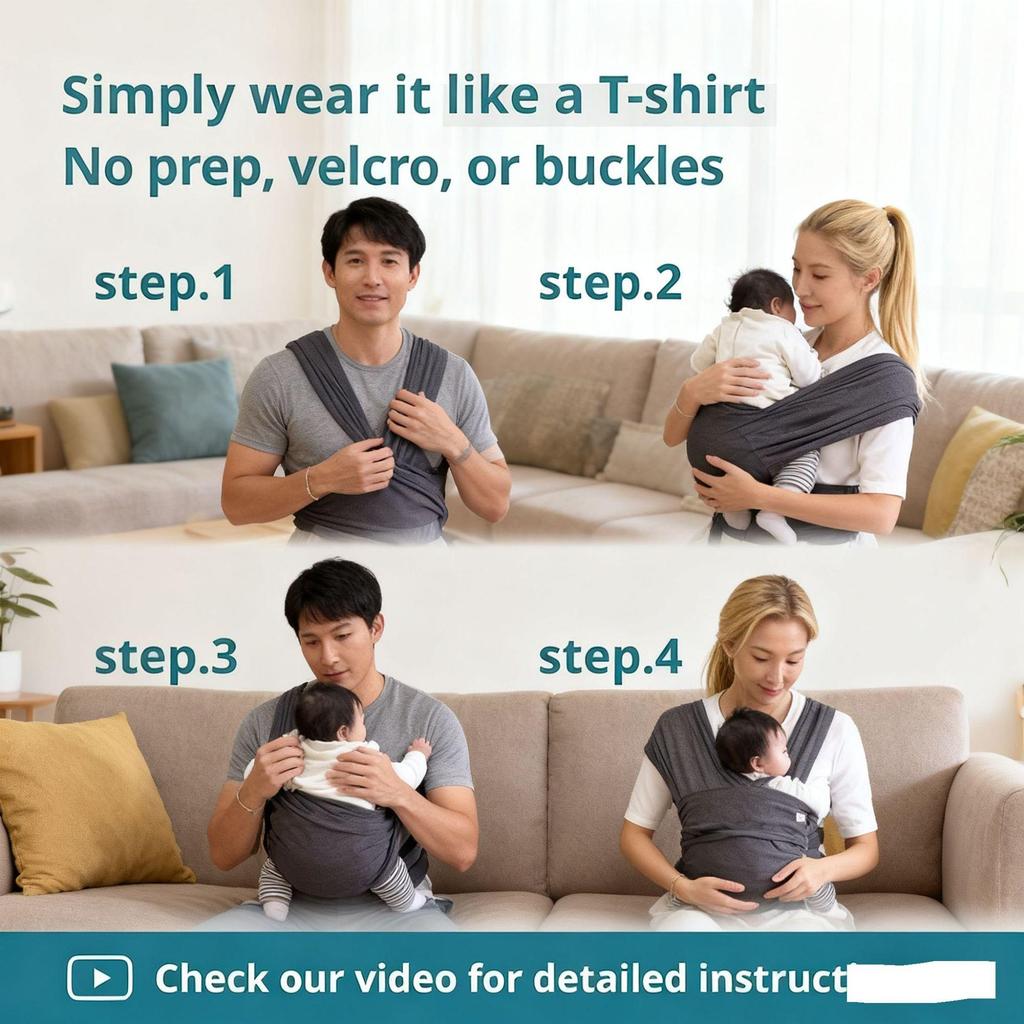 Summer Infant Bebek Taşıyıcı - Yenidoğanlar İçin Ön Taşıma Askısı