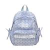 Zaino scolastico coreano stile college zaino a pois stile ins alto valore semplice casual zaino in pizzo zaino versatile per ragazza