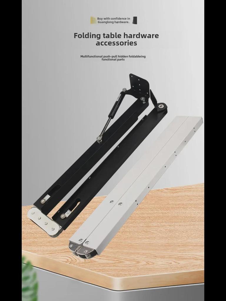 Multifunktionaler klappbarer Esstisch mit verstecktem Stauraum und unsichtbarer Hardware