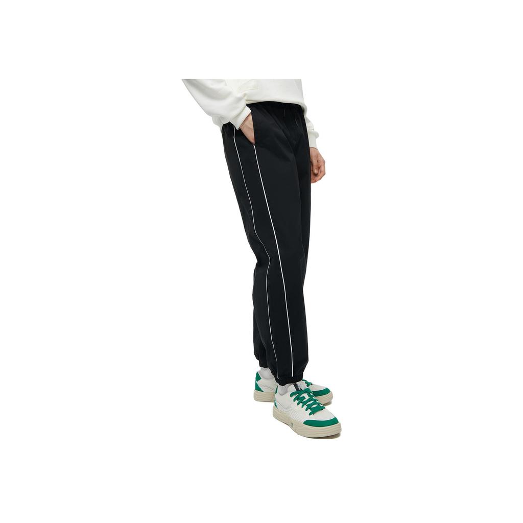 Fila Fusion 2023 Autumn New Vintage Sports Casual Pants Women Bottoms Black T11W332803F-BK