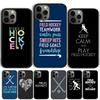Pond Field Hockey Coque Shell For iPhone 17 Air 15 16 14 13 12 Pro Max 11 Pro Max Plus Phone Case Cover