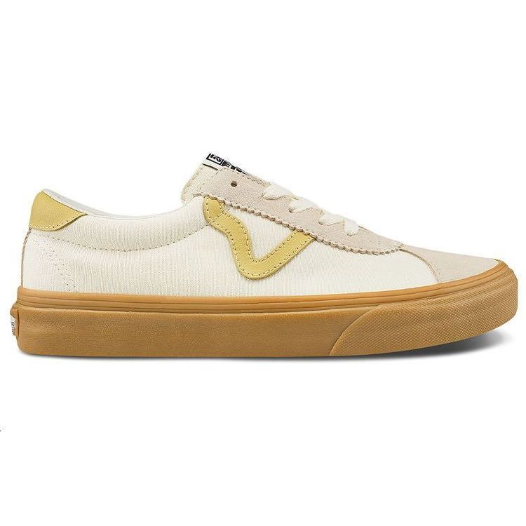 Vans Sports Canvas Low-Top Skate Shoes Unisex Sneakers Beige VN0A4BU61IA