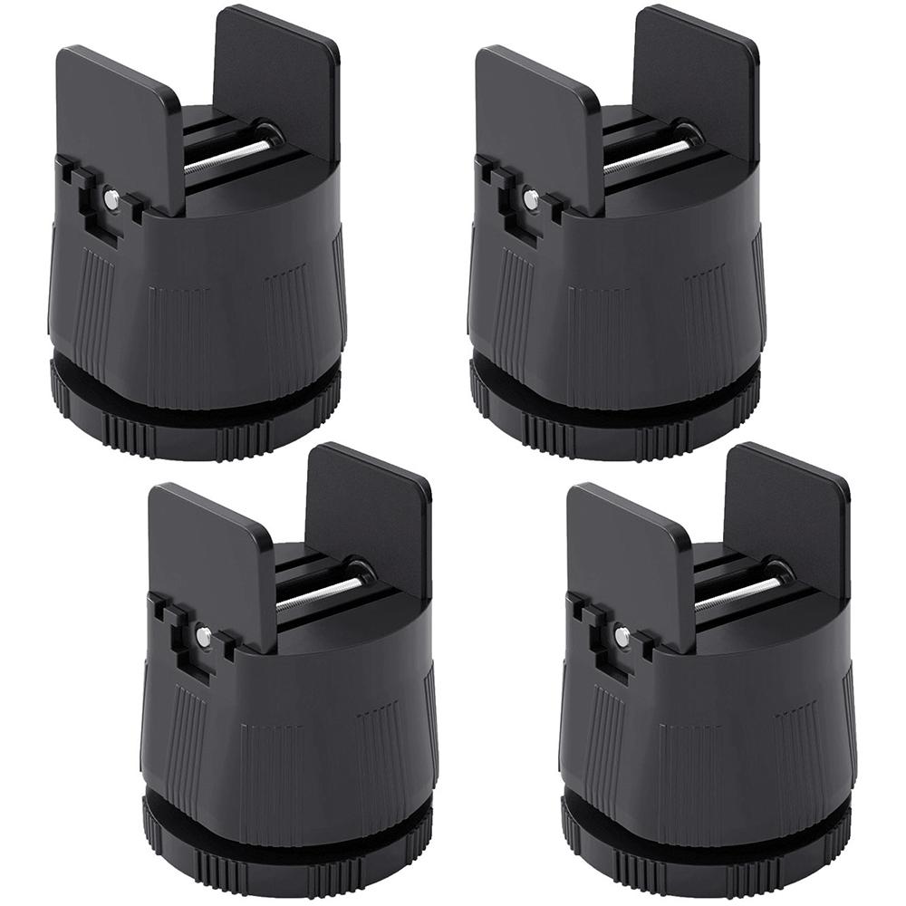 4Pcs/Set Adjustable Chair Feet Legs Protector 2/4 Inch Height Heavy Duty Non-slip Sofa Table Bed Furniture Riser Mat