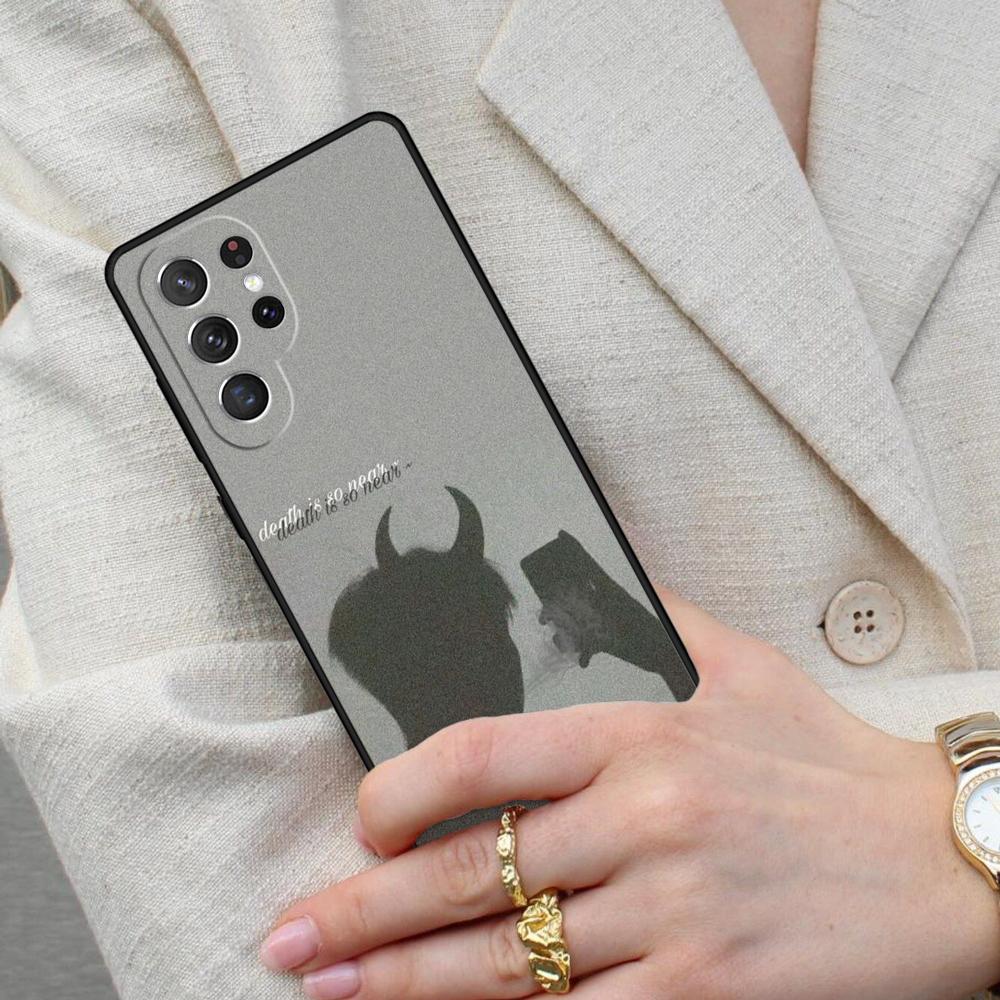 Devil Bad Boy Anime Cell Phone Case for Samsung Galaxy S26 Ultra S25 S24 S23 S22 S21 S20 Note10 Cover