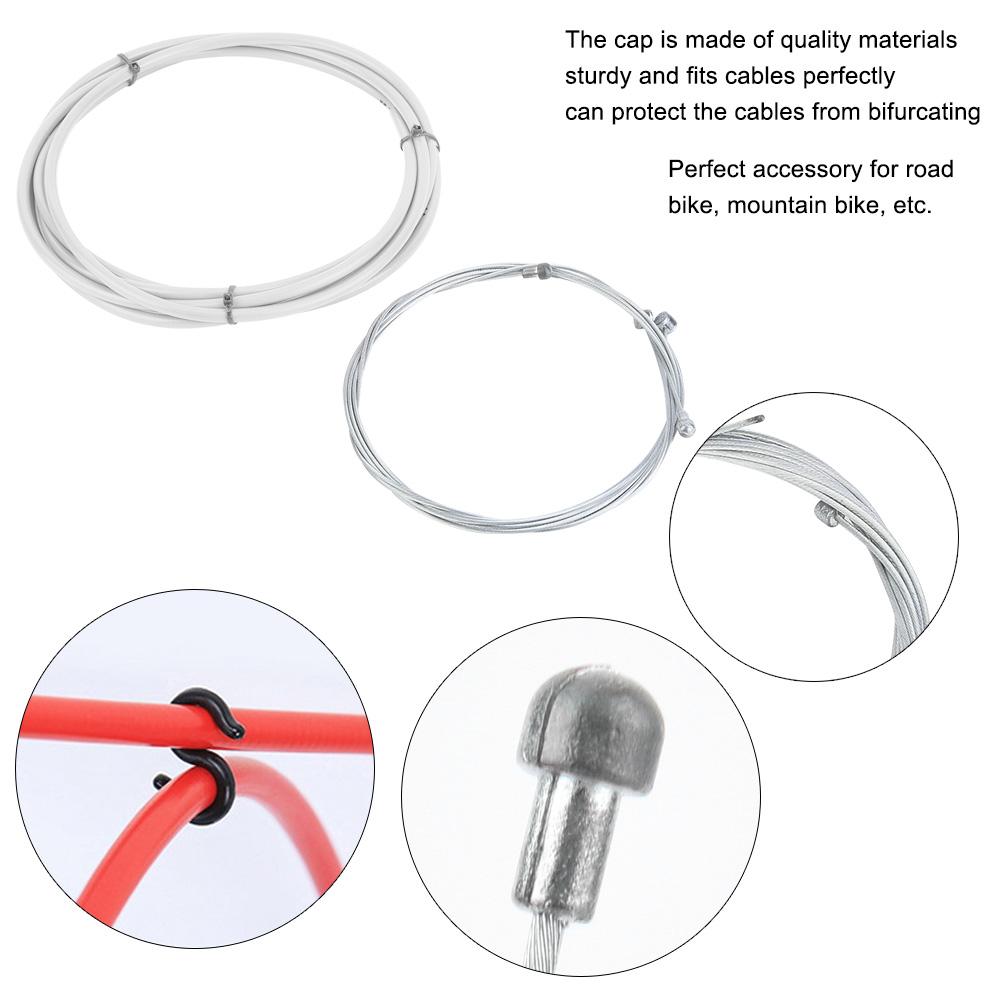 Mountain Road   Bike Brake Cable Housing Hose   Kit Cycling Replacement (Black)