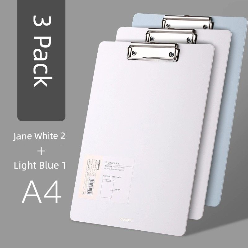 Holder Menu Student Writing Hard Board Test Paper Book Clip Vertical Record Pad Student Book Paper Office Supplies Hard Shell Drawing Board Study Work