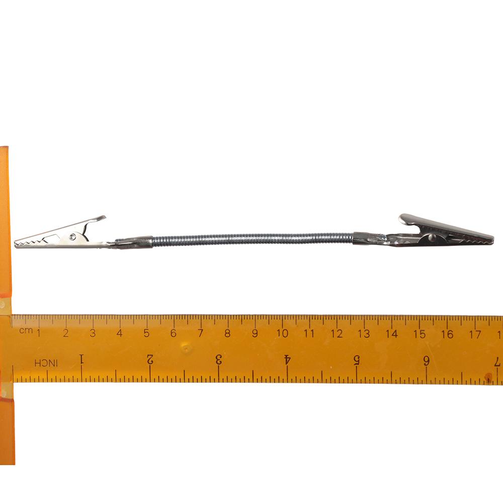 Sârmă metalică cu coadă lungă de 7 inci Suport pentru clipuri pentru note de aligator Stand Accesorii pentru decorare artizanală