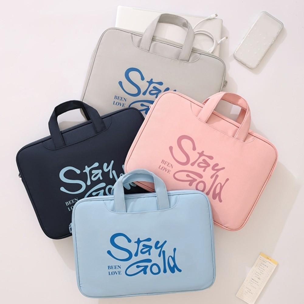 Portable Laptop Sleeve Cover Bag Korean Style Soft Case Computer Protective Case Waterproof Sweet Notebook Sleeve Pouch