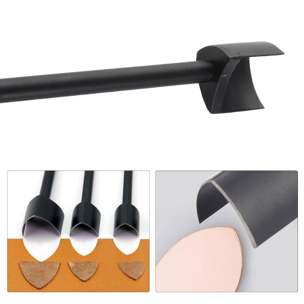 25mm / 30mm / 40mm V Shape Cutter Punch Carbon Steel Heat-Treated Leather Punch Tool Belt End Cutter DIY Leather Craft