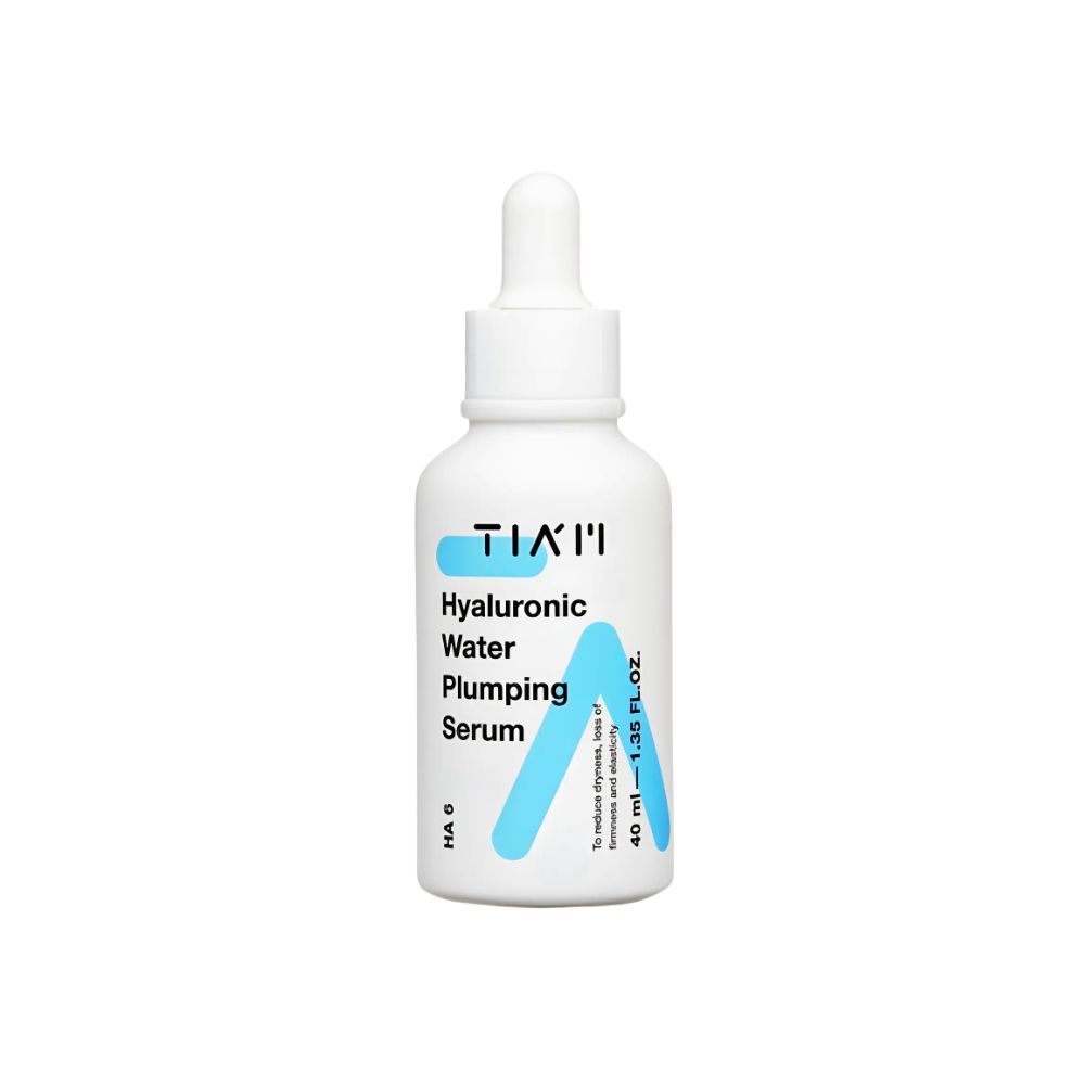 TIAM Hyaluronic Water Plumping Serum 40ml with Multi Complex Hyaluronic Acid for Deep Hydration and Volume Boost