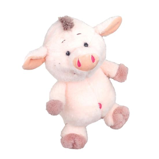 Cartoon Pig Plush Toy Stuffed Pink Pig Plushie Simulation Animal Doll Home Living Room Bedroom Decoration Boys Girls Birthday Gift