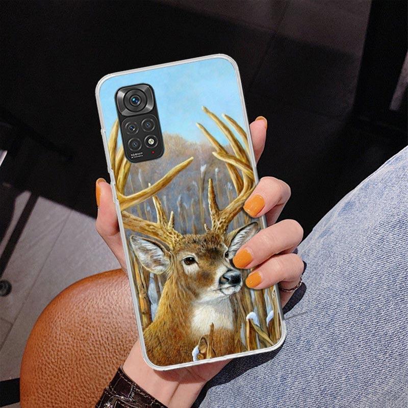 Deer Hunting Camo Phnoe Case for Phnoe Case for Xiaomi Redmi Note 15 14 14S 13 Pro Plus 12 12S 11S 11E 10S 10 11T 5G Unique Cove