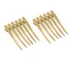 12pcs Box Hair Styling Clips Hairdressing Salon Sectioning Hairpins for Salon Styling 6 Colors