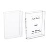 Acrylic Book Design Flower Jar Powerful Substance Prevents Accidents in Family Condition Safe for Child Pet Friendly