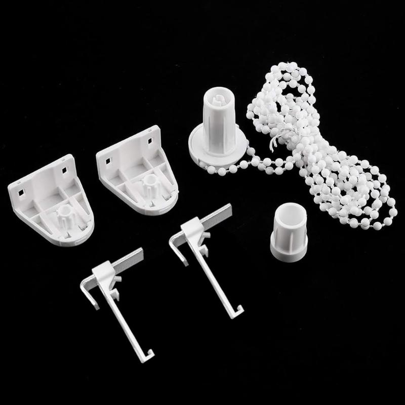 Części zamienne do mechanizmu rolety Rzymskiej Roleta Rzymska Mechanizm z uchwytami i łańcuszkiem kulkowym Akcesoria do mocowania rolety