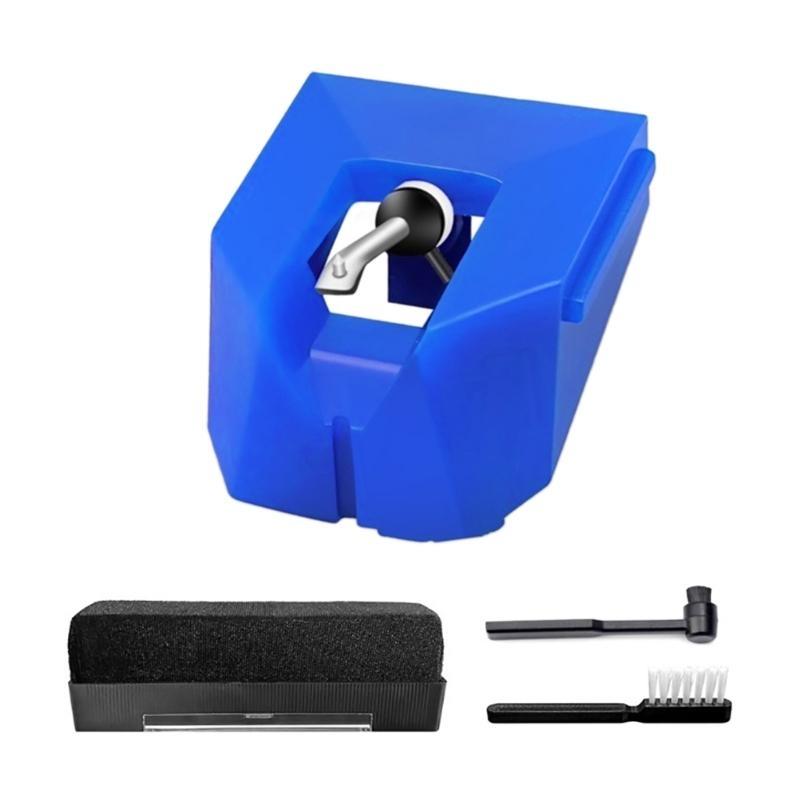 

Turntable Needle Diamonds Styluses with Phono Brush Phonograph Maintenance Part Record Player Needle for Record Player China Mainland