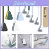 Toilet Brush For Golf Lovers Soft Rubber Bristles Extended Handle Leak-proof Base