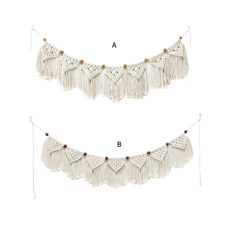Handwovens Macrames Tapestry Wall Hanging Tapestry For Bedroom Ambiances Hanging Pendants Decoration Present for Family