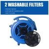 XPOWER X-400TF MDK Professional 3 Speeds Cage Dryer & Multi Cage Drying Kit Set EU Plug